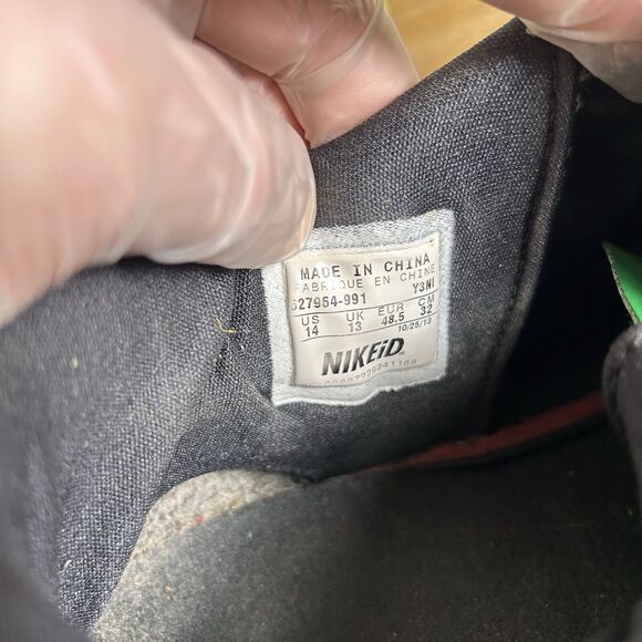 Nike KD 6 VI iDs Nike ID Rare Grinch Shoe Sneakers Men's Size 14 627964-991 - Picture 8 of 8